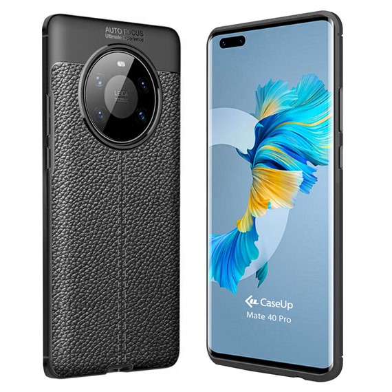 CaseUp Huawei Mate 40 Pro Kılıf Niss Silikon Siyah 1